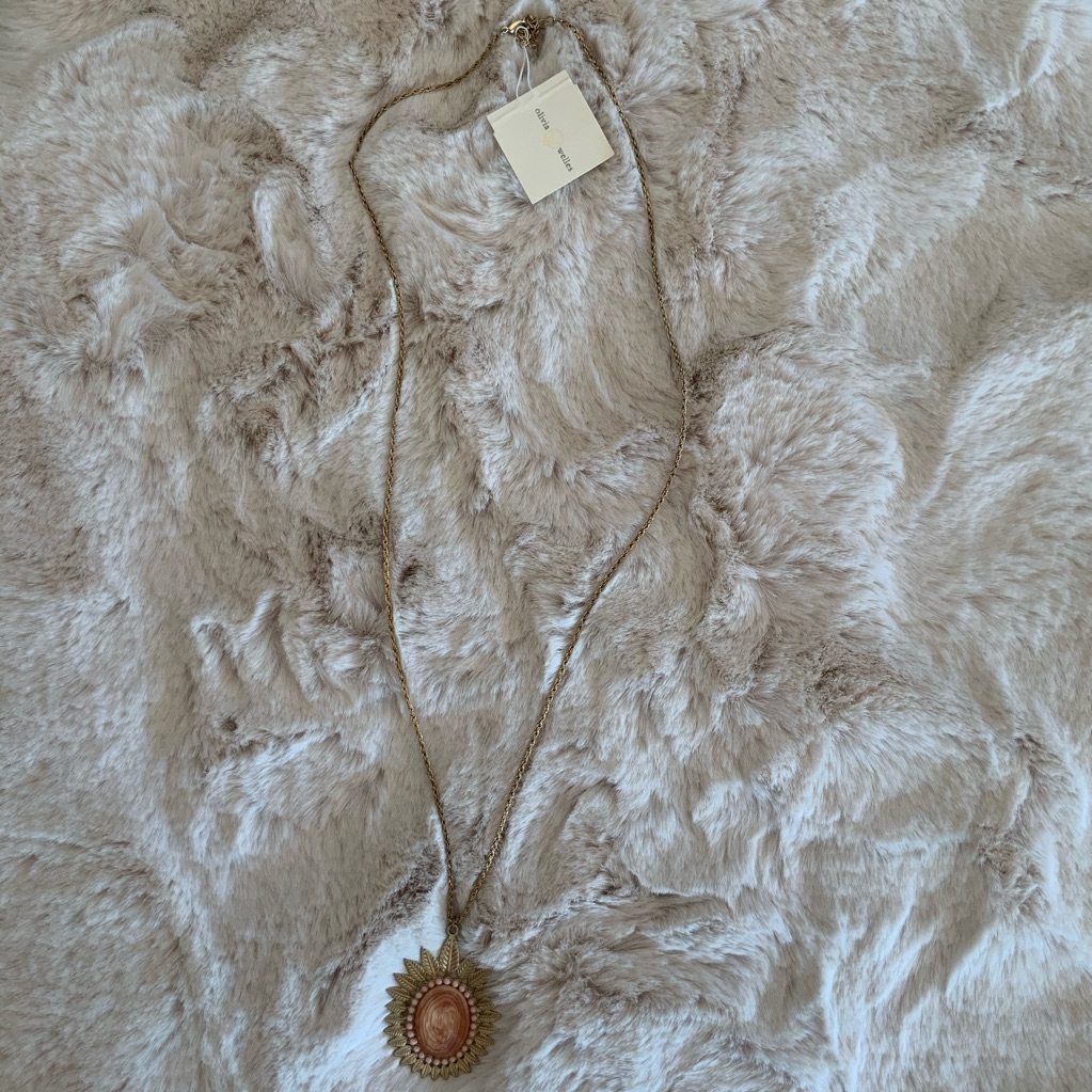 New Olivia Welles Pink Necklace